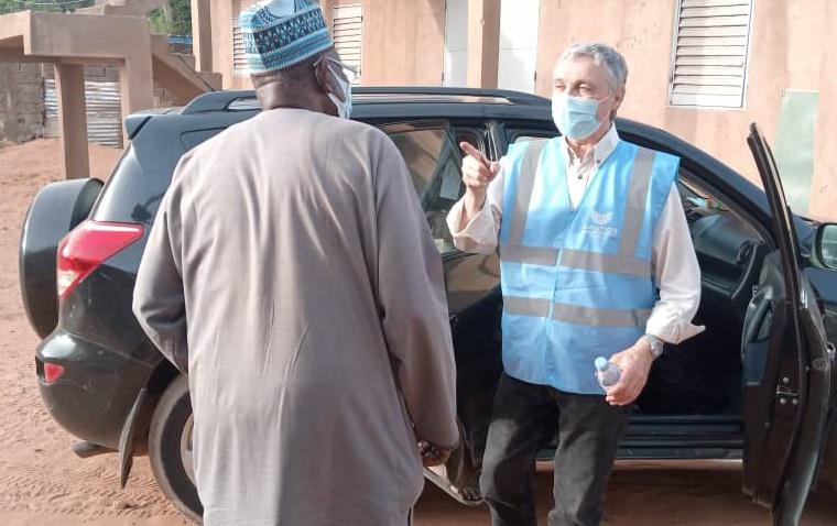 Le Président d'Illimi da Bani-Niger et Thierry Calot